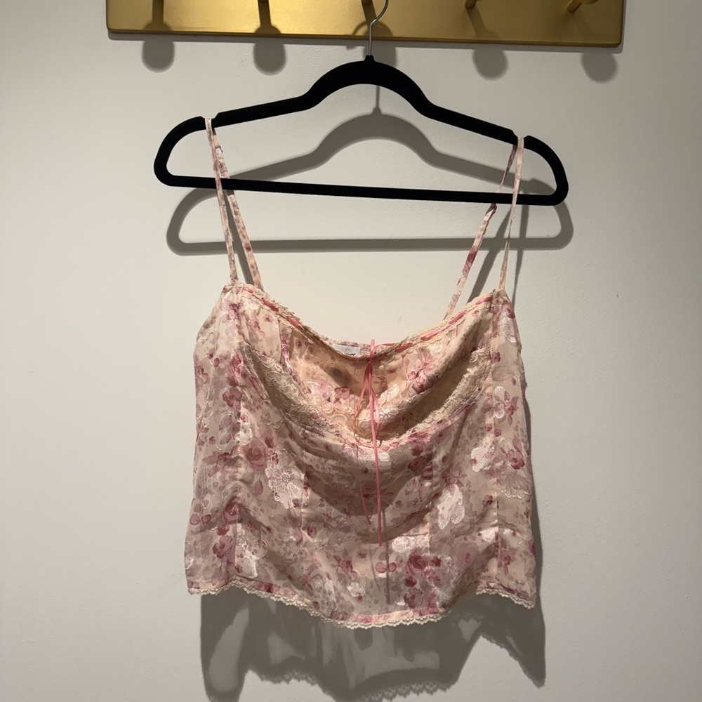 Pink Corset Top